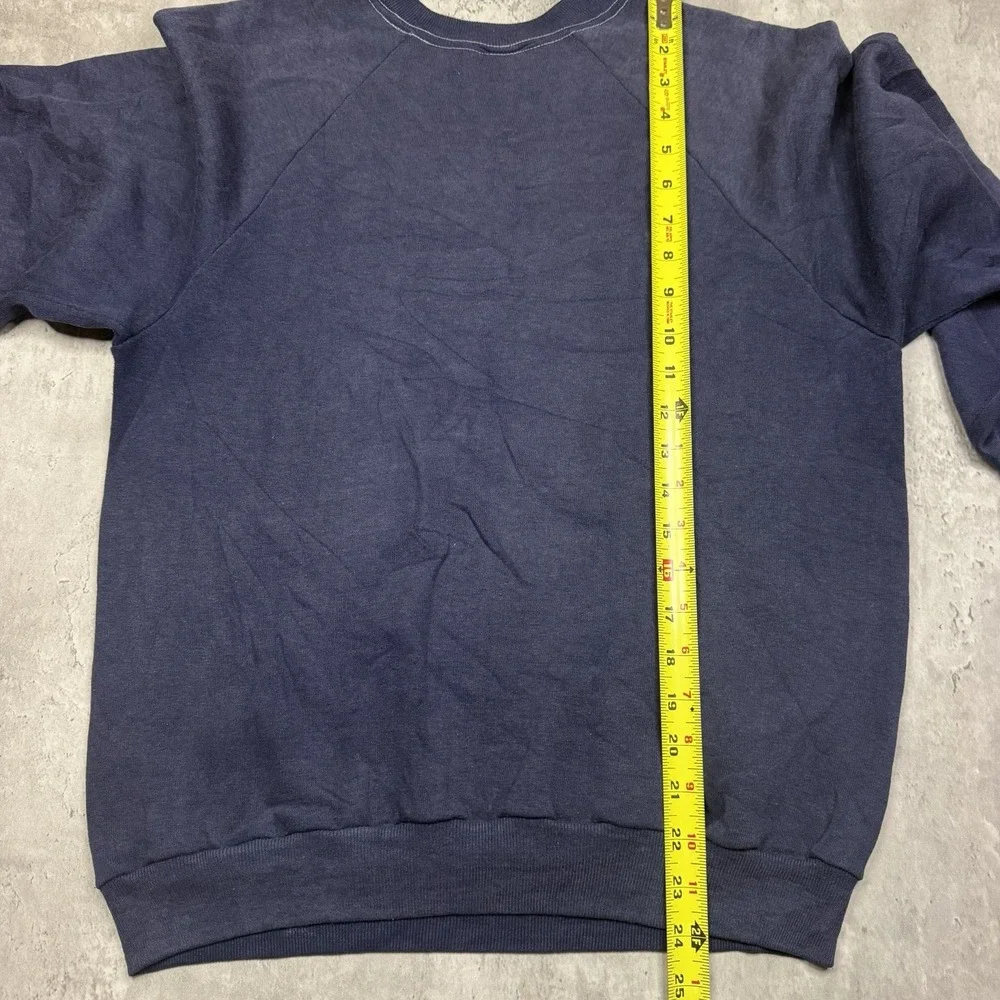 Vintage 80s From The Heart Of Boca Raton 1982 Blue Sweatshirt Crewneck Size M